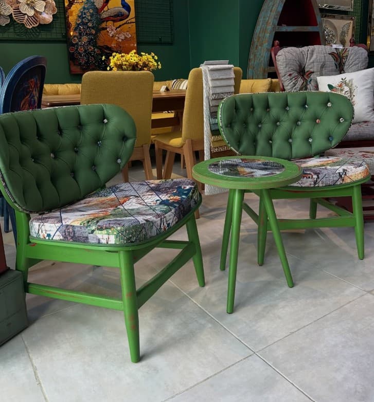 Çanak Berjer Seti -Vintage